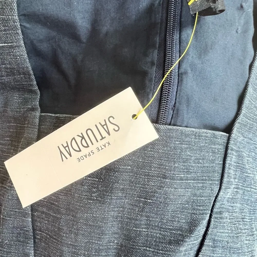 Kate Spade Saturday Layover Denim Sheath Dress NWT Size 0
